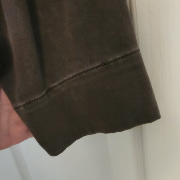 Nolan Miller NY Women’s Zip Front Stand Collar Front Pockets Jacket Olive Grn XL - Picture 10 of 14